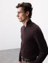 Pure Extra Fine Merino Wool Half Zip Jumper